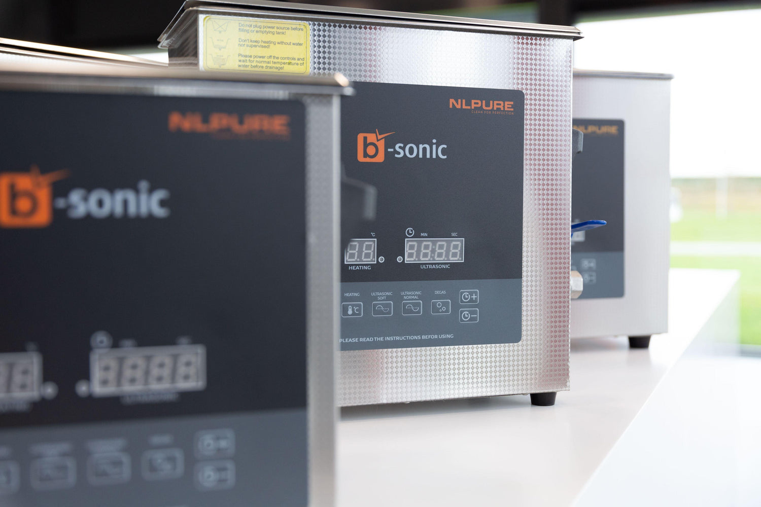 Ultrasonic Cleaners – thorough pre-cleaning for maximum hygiene