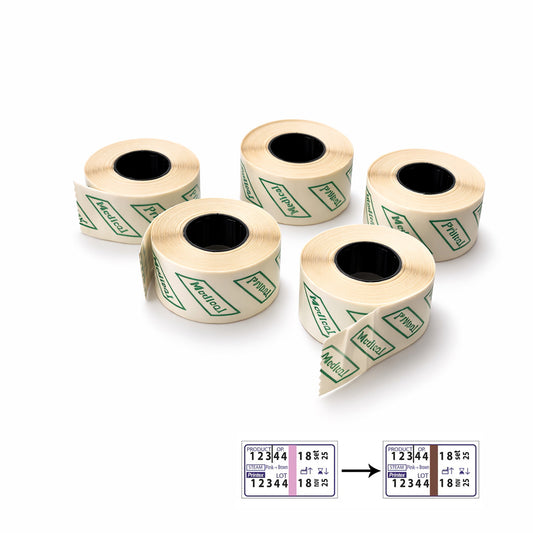 Medical MD20 sterilization labels – 5 rolls