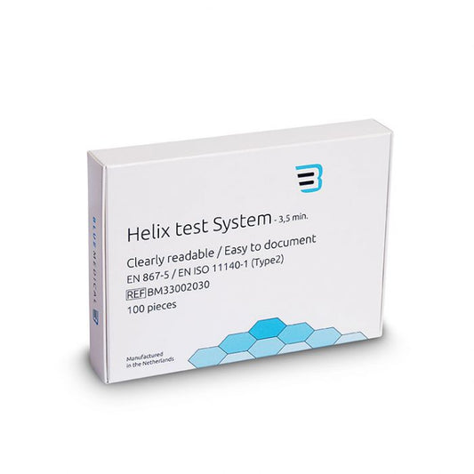 Helix test device including 250 test strips