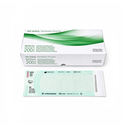 Self-seal sterilization bag 90x250MM (200 pieces)