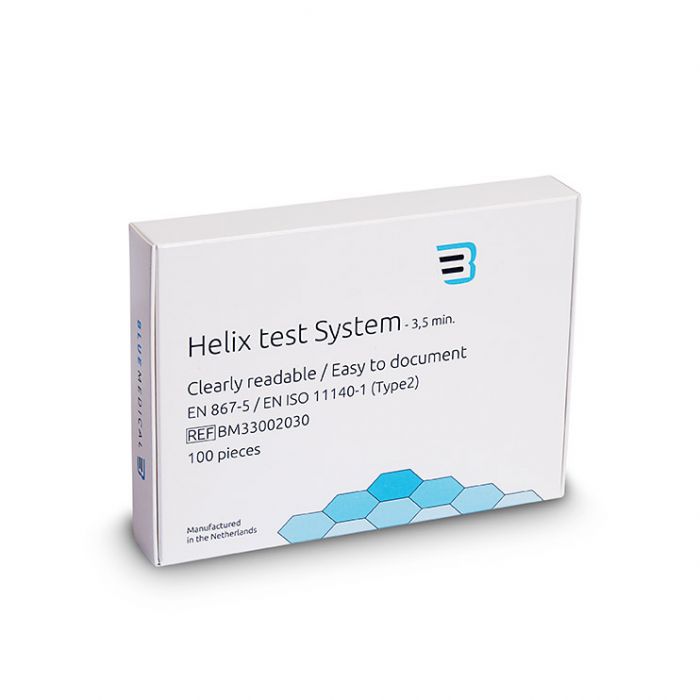 Helix Test Images Helix test device including 100 test strips – B-Autoclaaf
